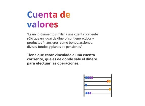 que es una cuenta de valores